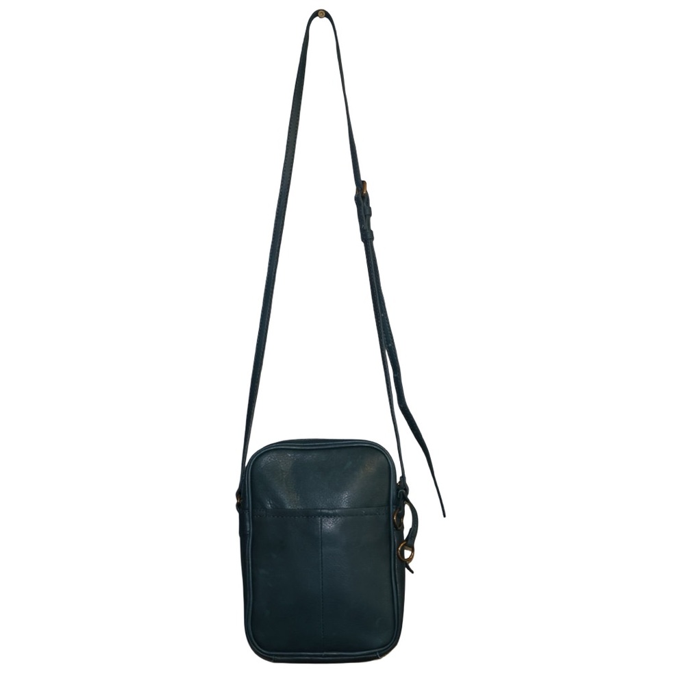American‎ Leather Co. Teal Crossbody Bag - Picture 5 of 10